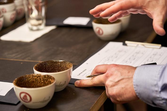 Kaffeeschulung Sensorik Kurs Cupping 