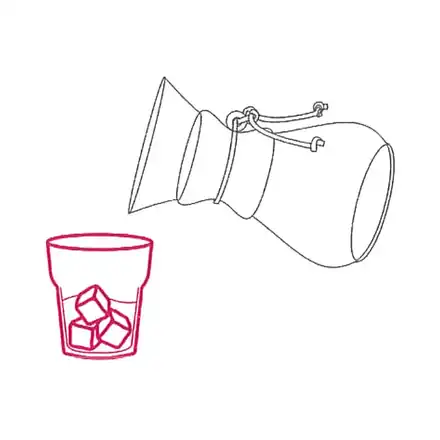 Chemex auf Eis – Schritt 6