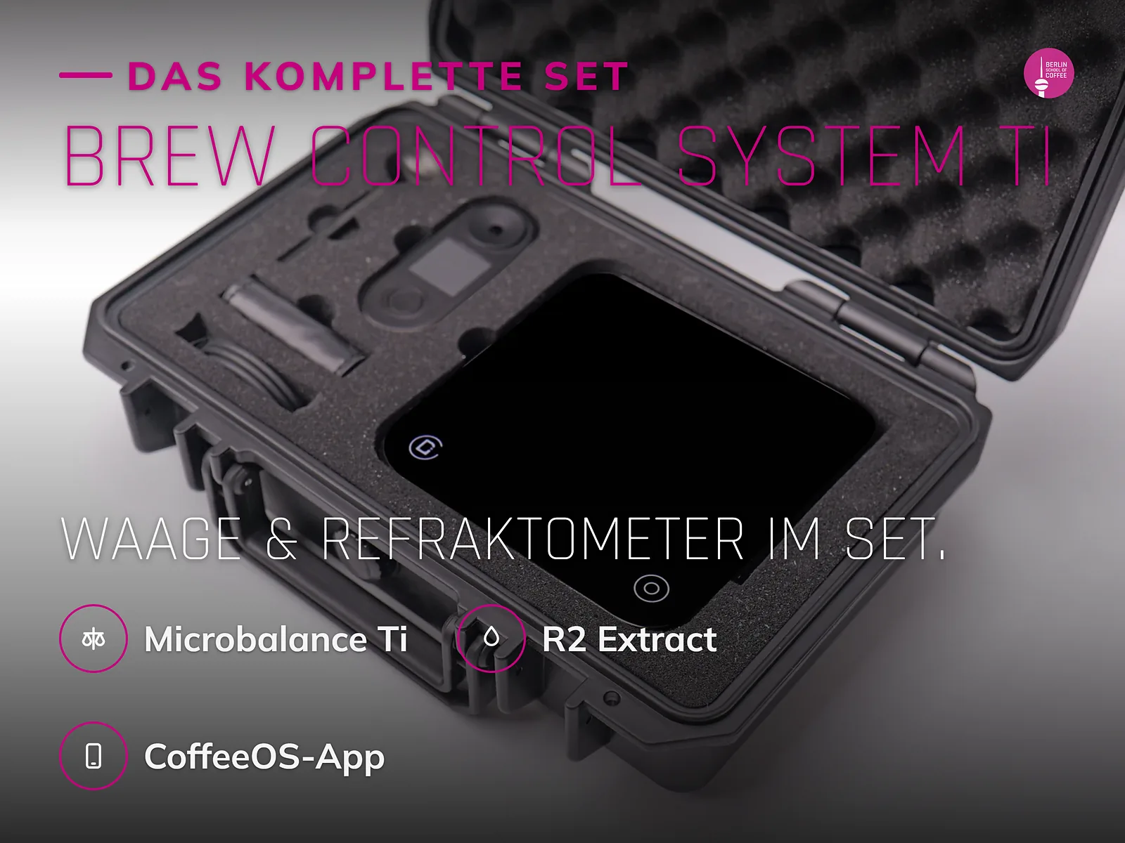 DiFluid Brew Control System Ti mit R2 Extract und Microbalance Ti