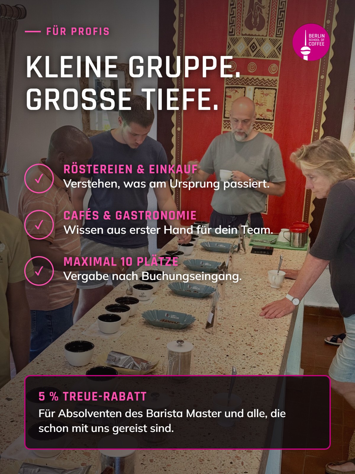Tansania Coffee Trek für Profis aus Röstereien, Cafés und Gastronomie – max. 10 Plätze
