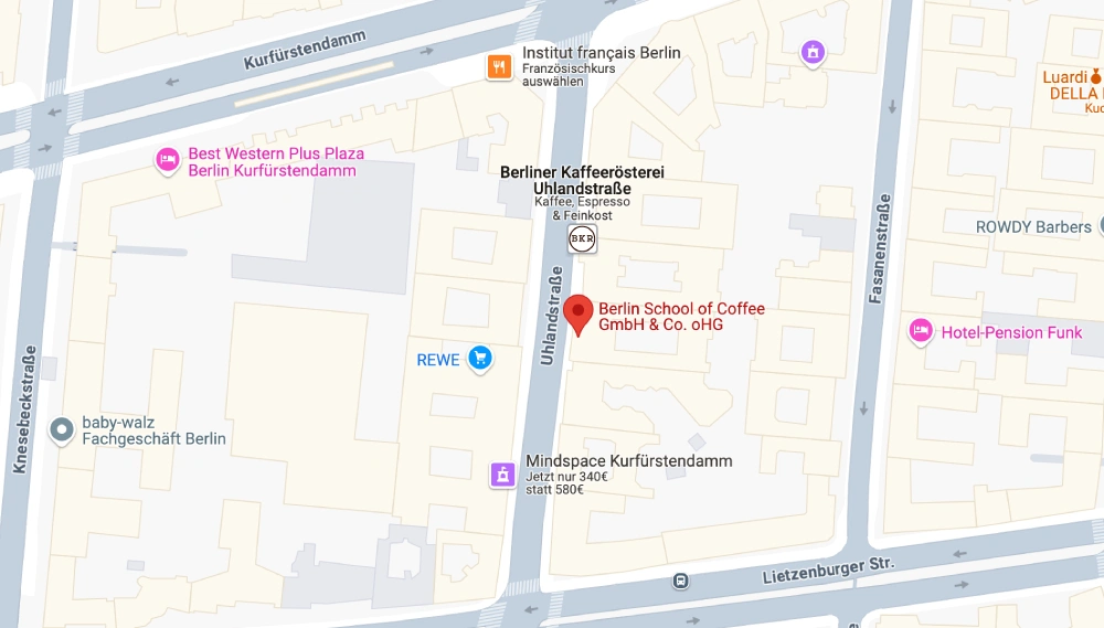 Berlin School of Coffee - Standort