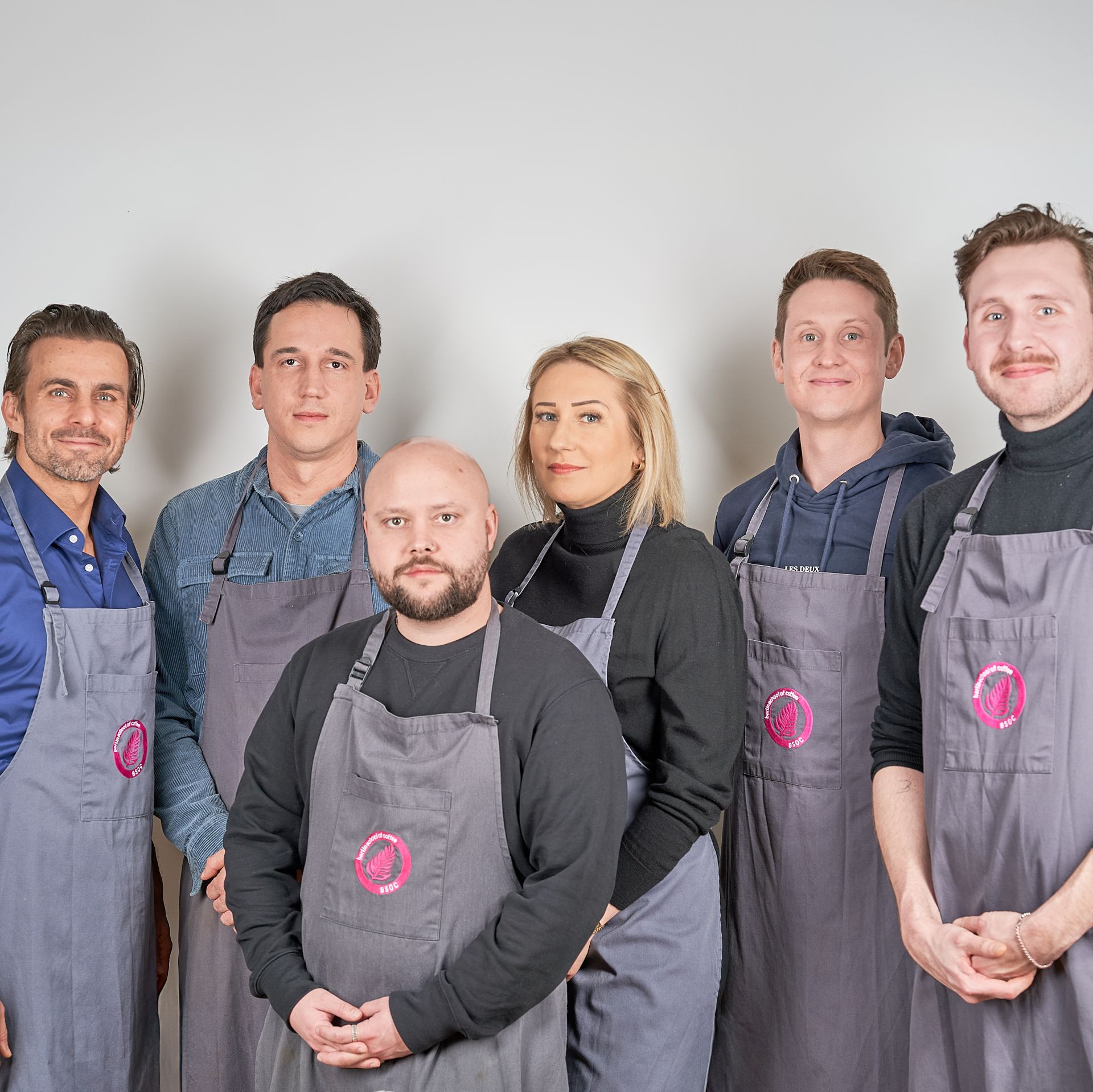 Das Trainerteam der Berlin School of Coffee