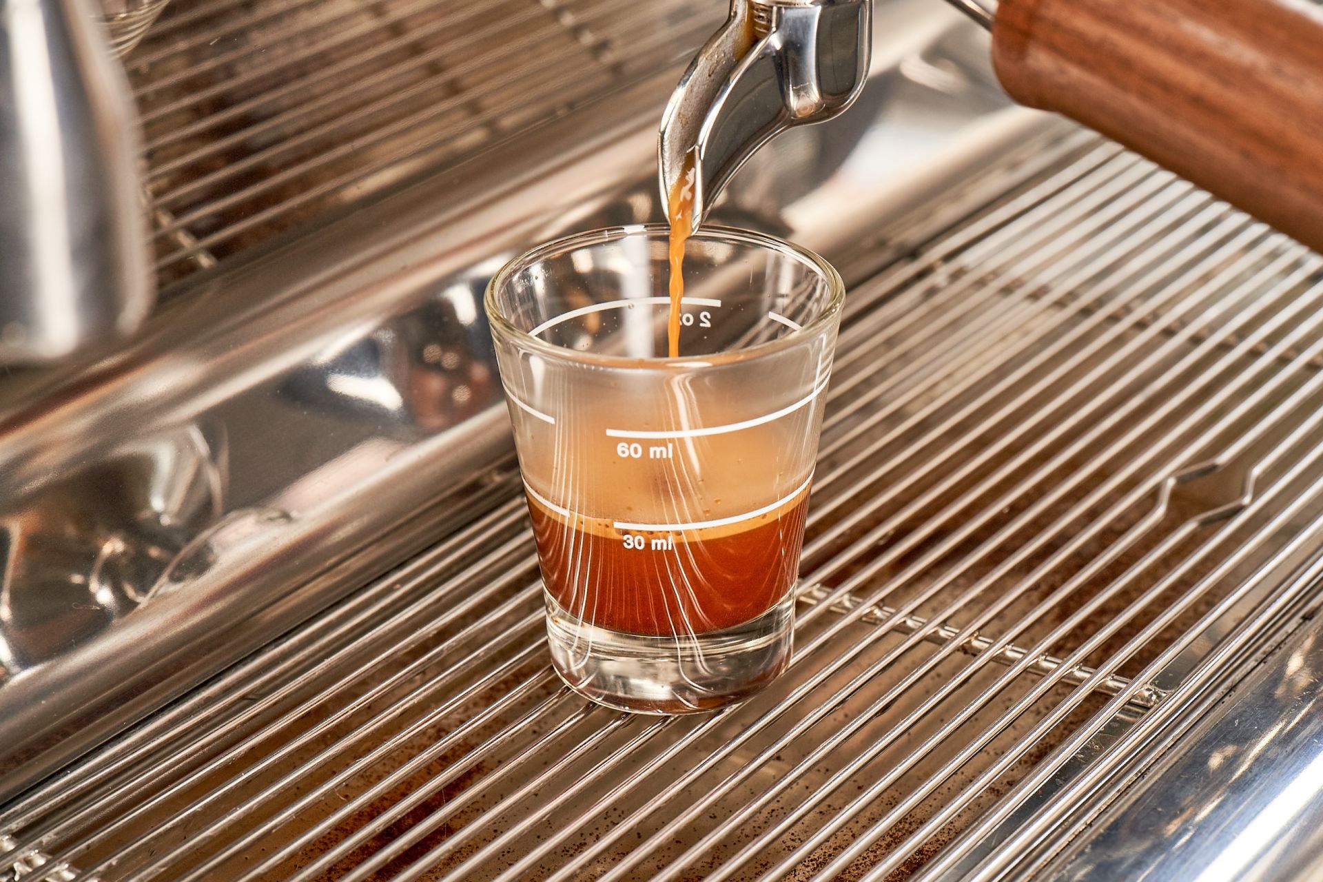 Espressomaschine in der Berlin School of Coffee