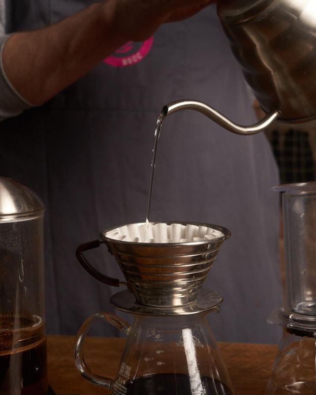 Barista Kompakt an der Berlin School of Coffee: Filterkaffee-Zubereitung